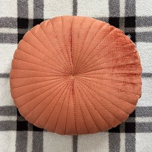 Shelly round velvet throw pillow from urban outfitters